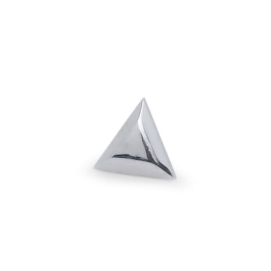 Triangle - Oro Blanco 14K - Auris jewellery