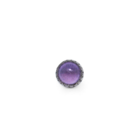 Amethyst - Oro Blanco 14K - Auris Jewellery