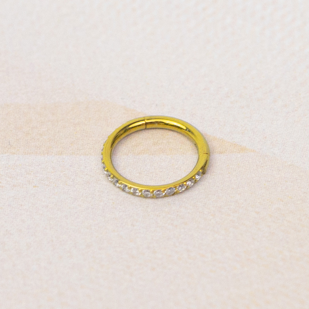 Sparkle Ring - Titanio ASTM F136