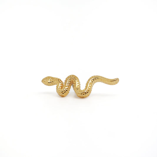 Medusa - Plata bañada en Oro 18k